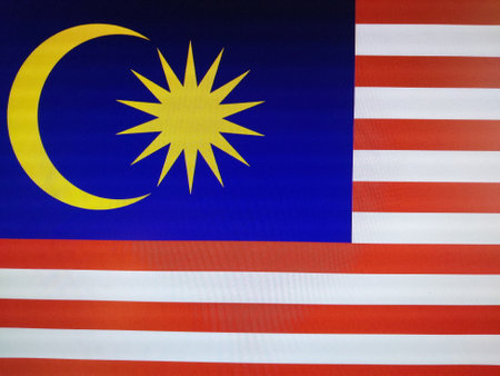Official flag symbol of a stateの写真素材
