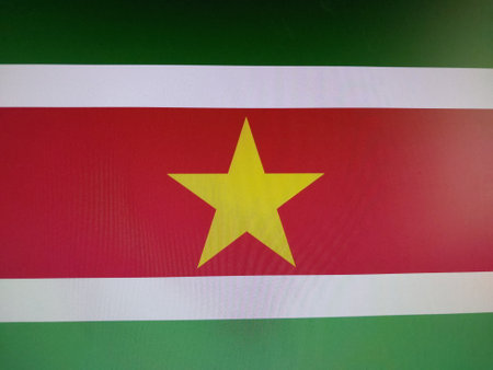 Official flag symbol of a stateの写真素材