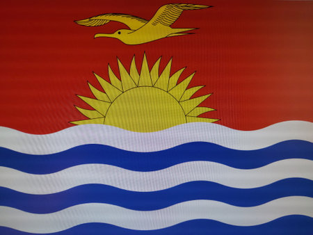 Official flag symbol of a stateの写真素材