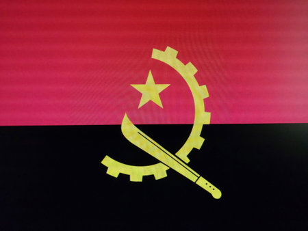 Official flag symbol of a stateの写真素材
