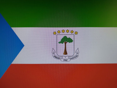 Official flag symbol of a stateの写真素材