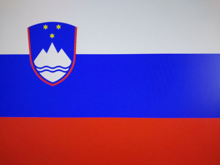 Official flag symbol of a stateの写真素材