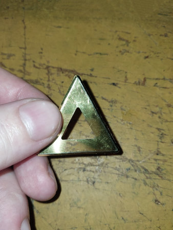 Illuminati symbol in a man's hand