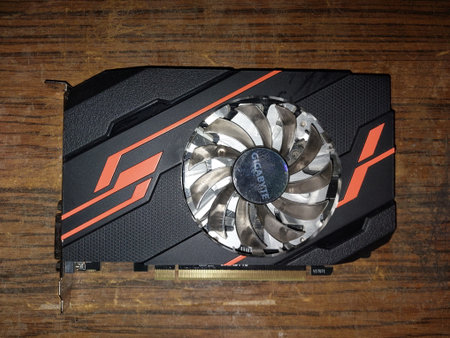 KYIV, UKRAINE - December 24, 2023: Video card for the computer games