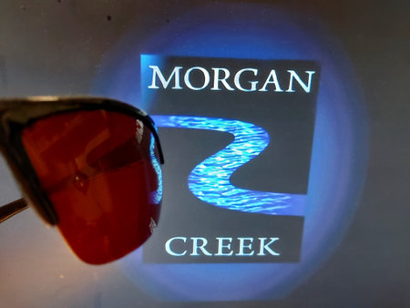 KYIV, UKRAINE - January 12, 2024: Watching movies with anaglyph the 3D glassesのeditorial素材