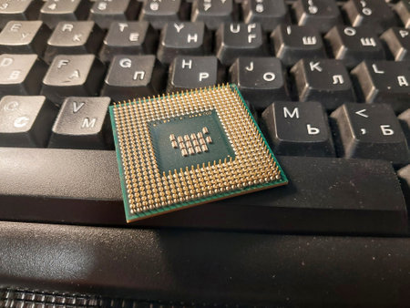Microprocessor of a personal computer from a laptop