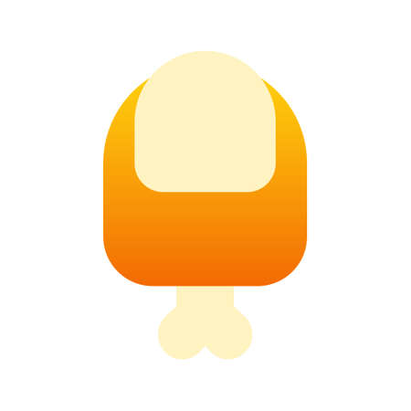 Illustration vector graphic icon of Broken Finger. Gradient Style Icon. Halloween Themed Icon. Vector illustration isolated on white background. Perfect for website or application design.のイラスト素材