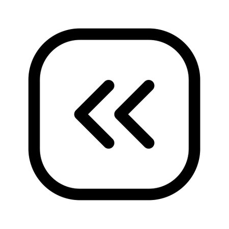 Illustration vector graphic icon of Left Arrow 3. Outline Style Icon. Vector illustration isolated on white background. Perfect for website or application design.のイラスト素材