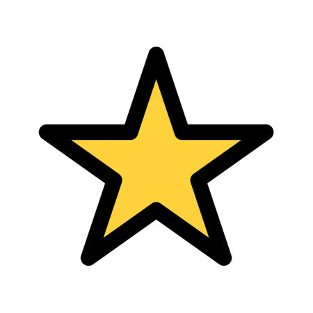 Illustration vector graphic icon of Star. Filled Line Style Icon. Shape Themed Icon. Vector illustration isolated on white background. Perfect for website or application design.のイラスト素材