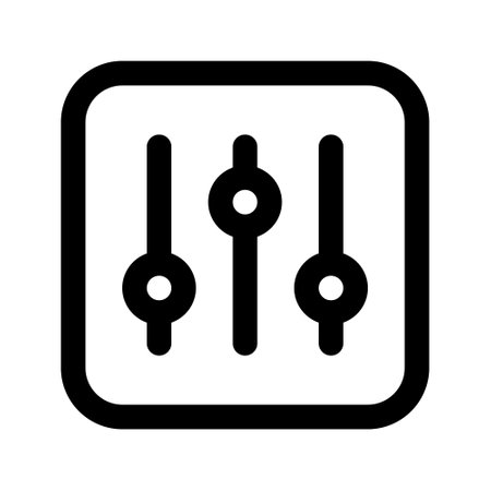 Illustration vector graphic icon of Controller. Outline Style Icon. Multimedia Themed Icon. Vector illustration isolated on white background. Perfect for website or application desのイラスト素材