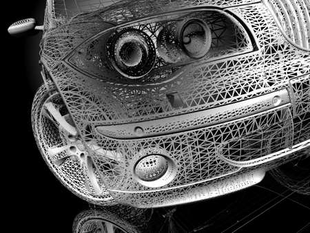 Car modelの写真素材