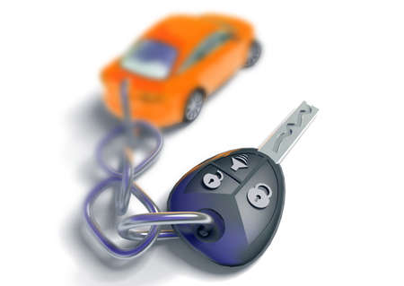 Car keyの写真素材