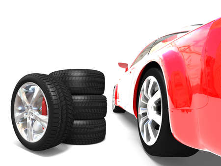 A nice fast car picの写真素材