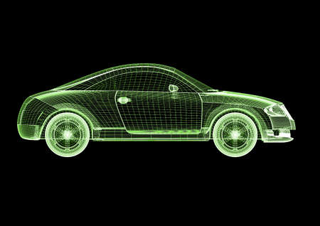 Car modelの写真素材