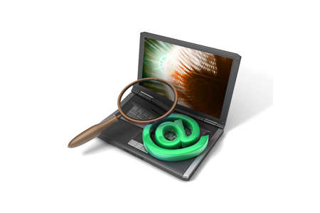E-Mailの写真素材