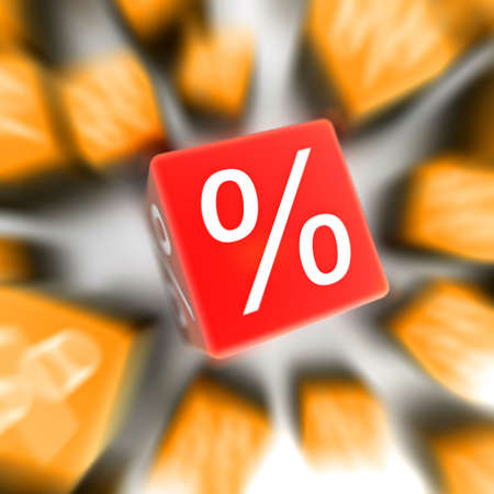 Percentの写真素材