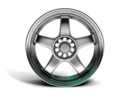 Wheel rimの写真素材