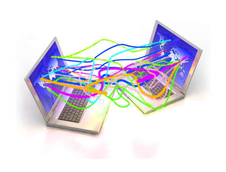 Internetの写真素材