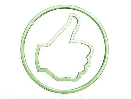 Like button の写真素材