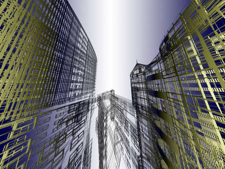 Abstract architectureの写真素材