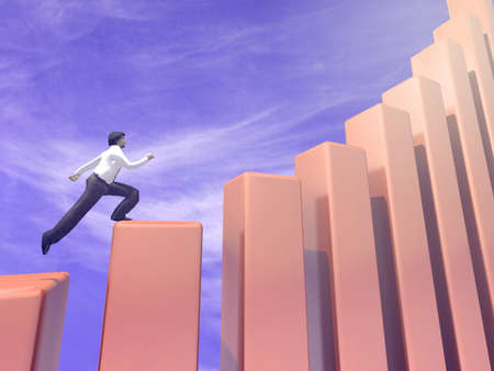 Business growth の写真素材