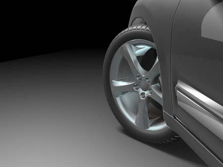 Sport Car Wheelの写真素材