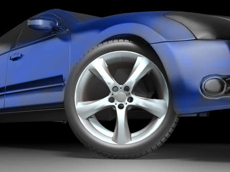 Sport Car Wheelの写真素材
