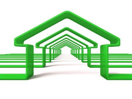 house metaphor の写真素材