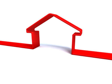 house metaphor の写真素材