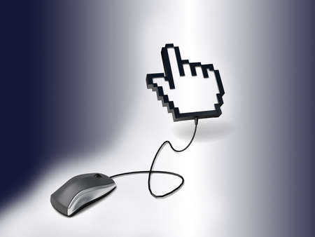 Global network the Internet の写真素材