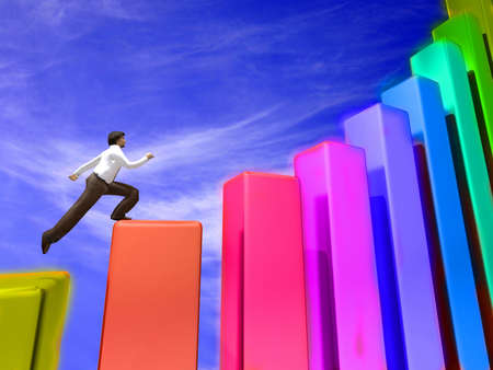 Business growth の写真素材