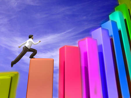 Business growth の写真素材