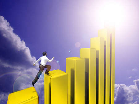Business growth の写真素材