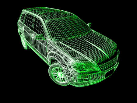 3d Carの写真素材