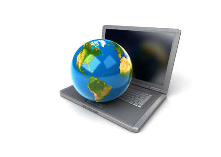 Global network the Internet の写真素材