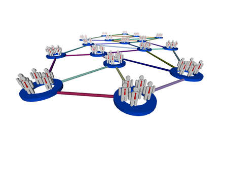 Network concept の写真素材