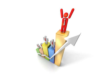 Business growth の写真素材