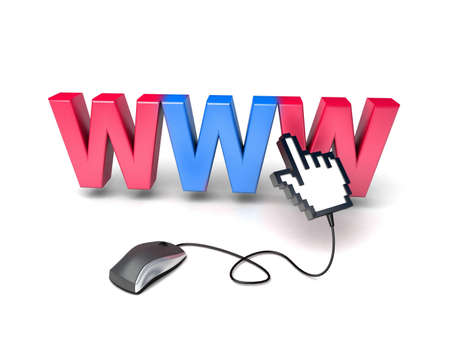 Global network the Internet の写真素材