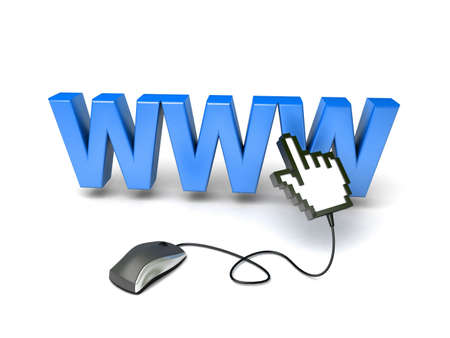 Global network the Internet の写真素材