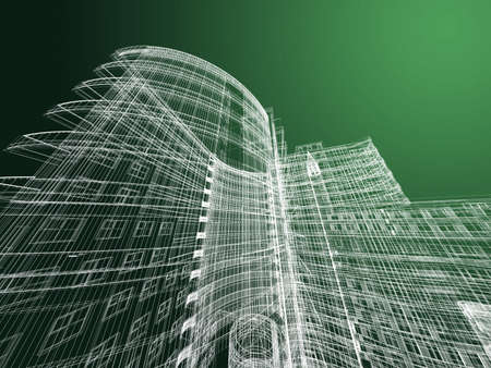 Abstract architectureの写真素材