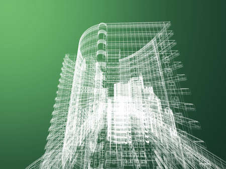 Abstract architectureの写真素材