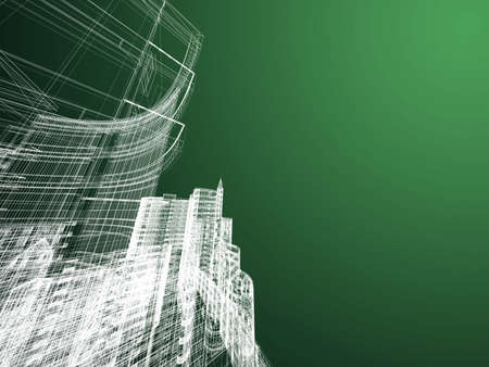 Abstract architectureの写真素材