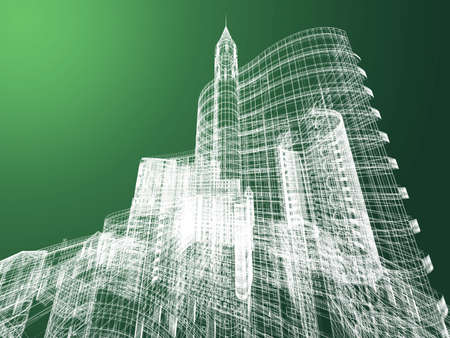 Abstract architectureの写真素材