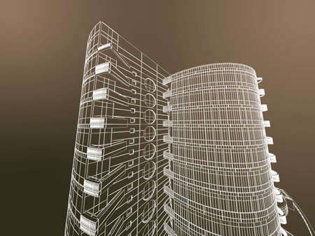 Abstract architectureの写真素材