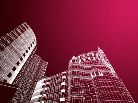 Abstract architectureの写真素材