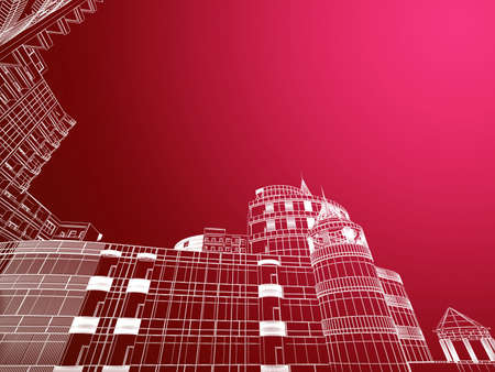 Abstract architectureの写真素材