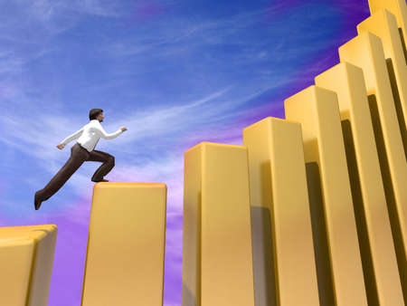 Business growth の写真素材