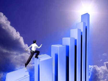 Business growth の写真素材