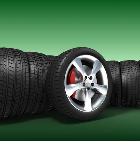 Tyres の写真素材