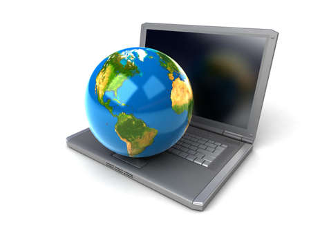 Global network the Internet の写真素材
